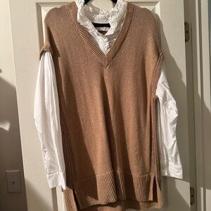 Loft beige sweater